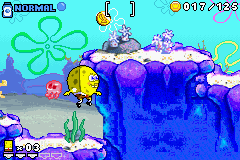 SpongeBob SquarePants Revenge of the Flying Dutchman screenshot 4 for GameBoy Advance